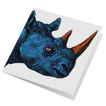 Load image into Gallery viewer, A Set of Greeting Cards (Big 5-Elephant, Rhino, Lion, Leopard and Buffalo)