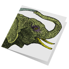 Load image into Gallery viewer, A Set of Greeting Cards (Big 5-Elephant, Rhino, Lion, Leopard and Buffalo)