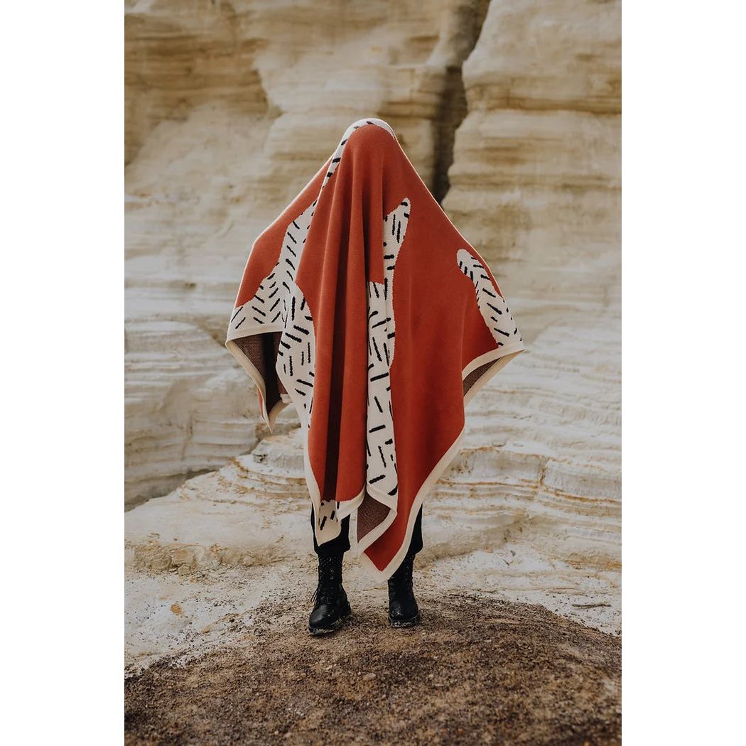 ARTIST DESIGNED BLANKET - DANCING TIGER X KHAKOON