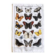Load image into Gallery viewer, Set Of 3 “LEPIDOPTERA PRINT” Cotton Tea Towels