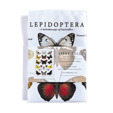 Load image into Gallery viewer, Set Of 3 “LEPIDOPTERA PRINT” Cotton Tea Towels