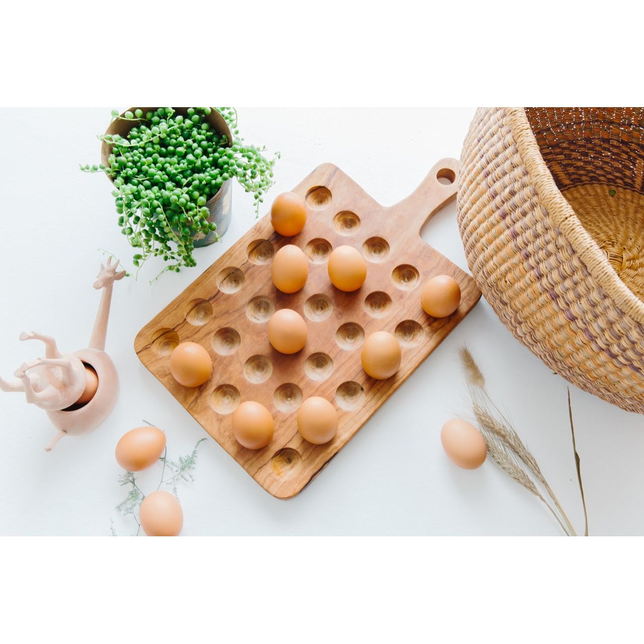 Egg Wooden Board