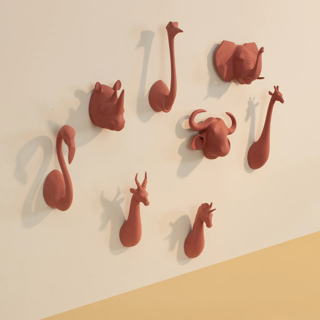 Animal Wall Hooks- Brick