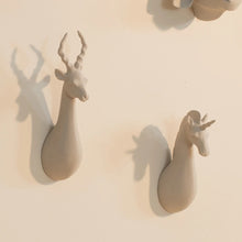 Load image into Gallery viewer, Animal Wall Hooks- Misty White