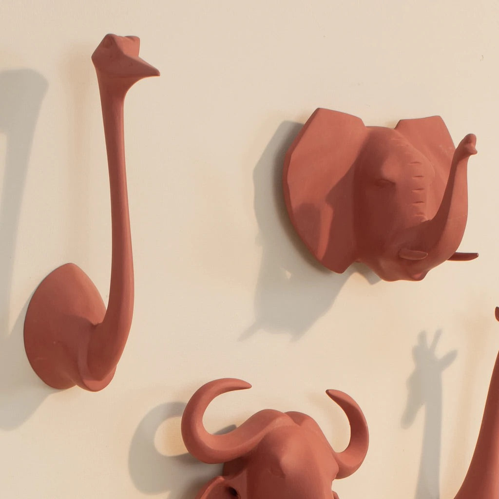 Animal Wall Hooks- Brick